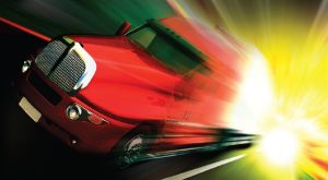 Truck blur image